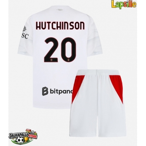 AC Milan Omari Hutchinson #20 Vieraspaita Lapsille 2026-27 Lyhythihainen (+ shortsit)